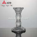 Glass Pillar Candle Holder for Tealight Candlestick